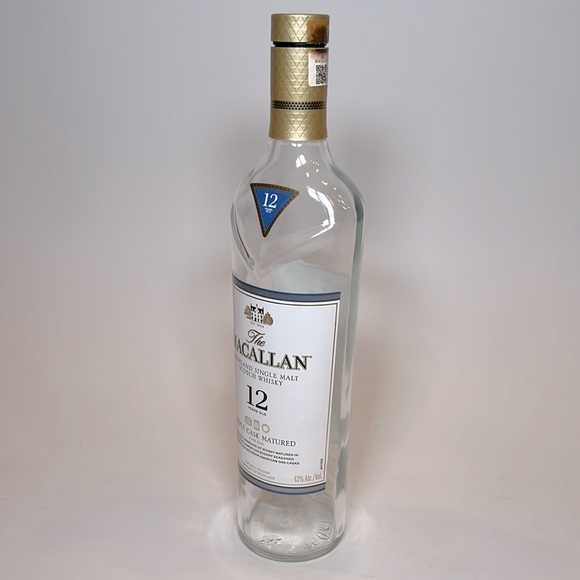Macallan 12 Highland Single Malt Scotch Whisky Triple Cask Matured Empty Bottle - Picture 6 of 7